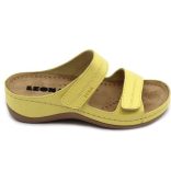 Leon Comfort női papucs - 907 Sarga