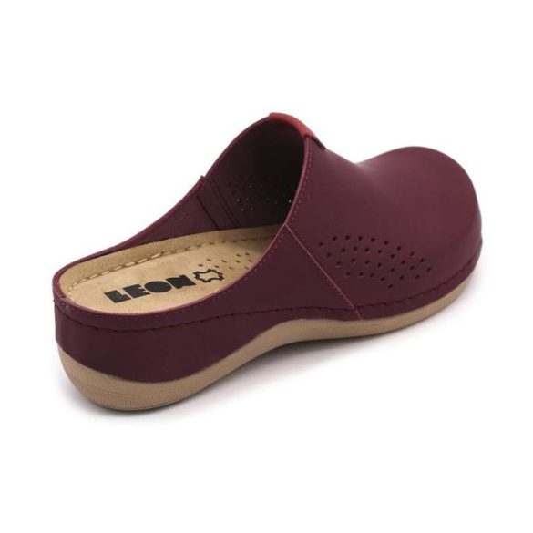 Leon Comfort női papucs - 930 Bordo