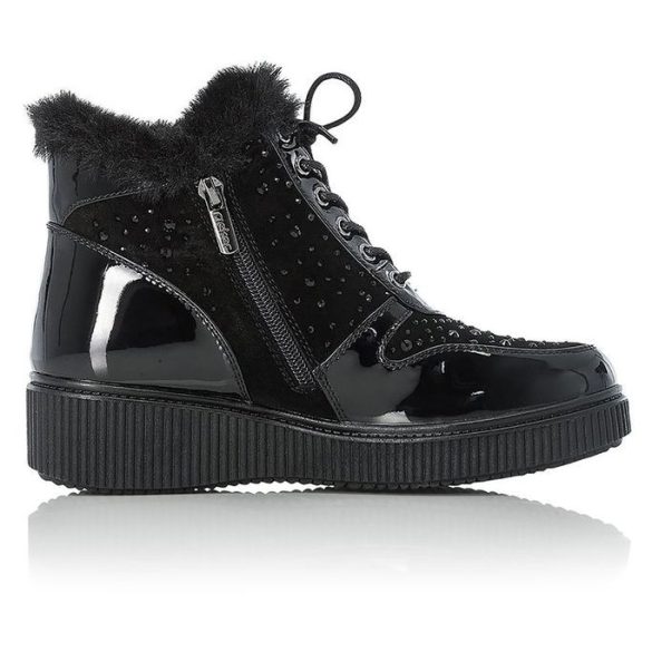 Rieker női bokacsizma - 93312-00