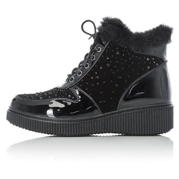 Rieker női bokacsizma - 93312-00