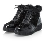 Rieker női bokacsizma - 93312-00