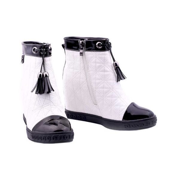 Graf n Berg női bokacsizma - A306-H09 White