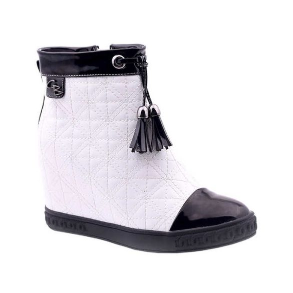 Graf n Berg női bokacsizma - A306-H09 White