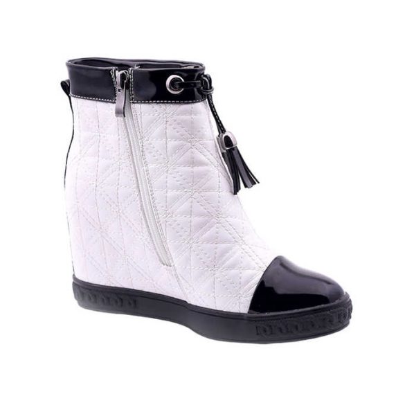 Graf n Berg női bokacsizma - A306-H09 White