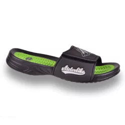 Kiárusítás gyerek papucs - A8786 black-green