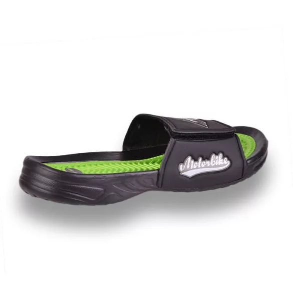 Kiárusítás gyerek papucs - A8786 black-green