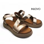 Inuovo női szandál - A96001 Metal-ash