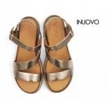 Inuovo női szandál - A96001 Metal-ash