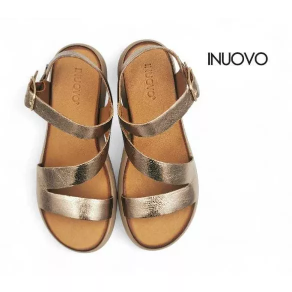 Inuovo női szandál - A96001 Metal-ash