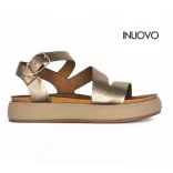 Inuovo női szandál - A96001 Metal-ash