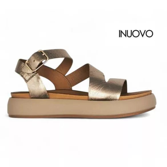 Inuovo női szandál - A96001 Metal-ash
