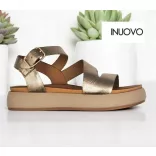 Inuovo női szandál - A96001 Metal-ash