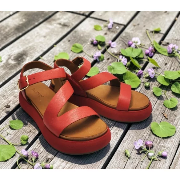 Inuovo női szandál - A96001 Raspberry