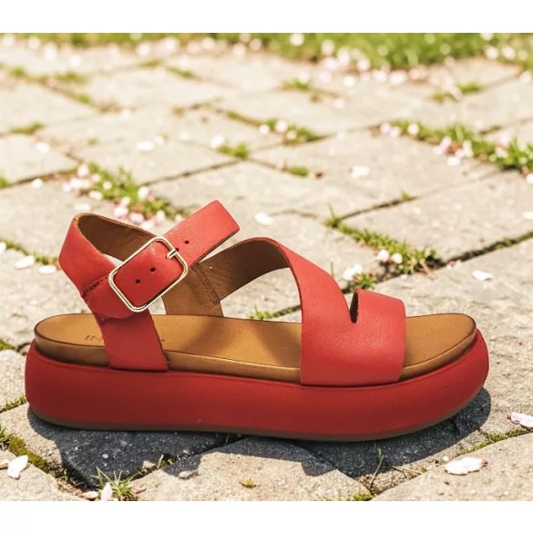 Inuovo női szandál - A96001 Raspberry