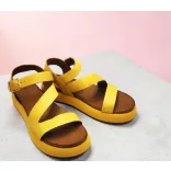 Inuovo női szandál - A96001 Yellow