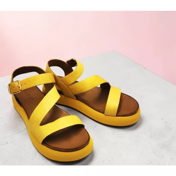 Inuovo női szandál - A96001 Yellow