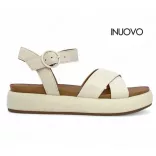 Inuovo női szandál - A96004 Crema
