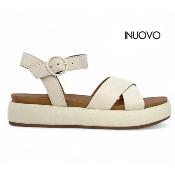 Inuovo női szandál - A96004 Crema
