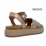 Inuovo női szandál - A96004 Metal-ash