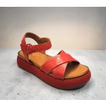 Inuovo női szandál - A96004 Raspberry