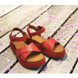 Inuovo női szandál - A96004 Raspberry