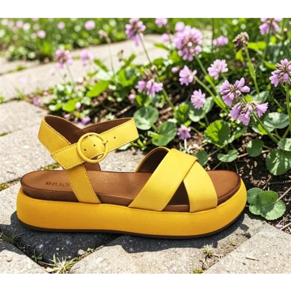 Inuovo női szandál - A96004 Yellow
