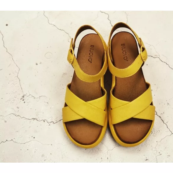 Inuovo női szandál - A96004 Yellow