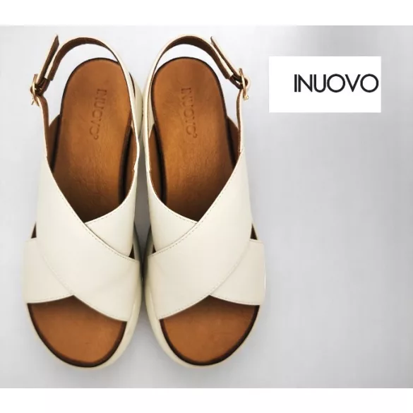 Inuovo női szandál - A96005 Crema