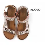 Inuovo női szandál - A96044 Metal-rose