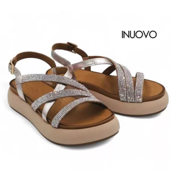 Inuovo női szandál - A96051 Metal-rose