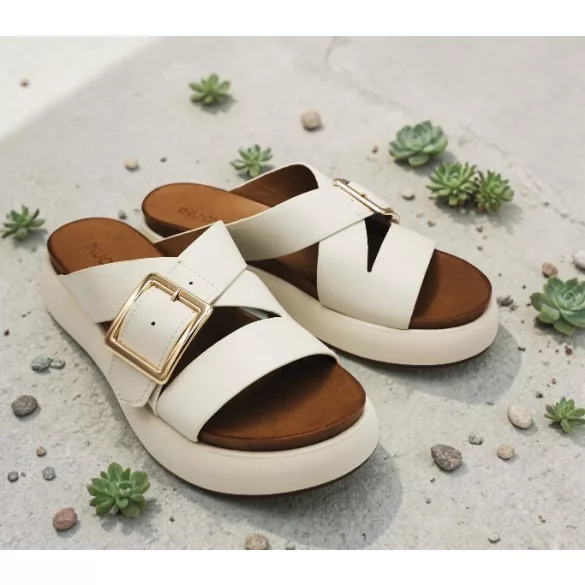 Inuovo női papucs - A96065 Crema