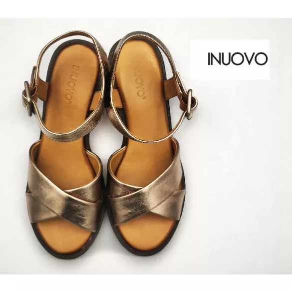 Inuovo női szandál - A97001 Metal-ash