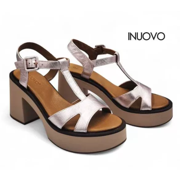 Inuovo női szandál - A97003 Metal-rose