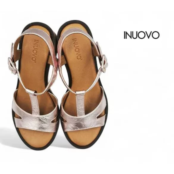 Inuovo női szandál - A97003 Metal-rose