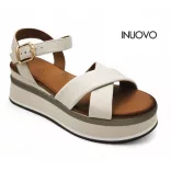 Inuovo női szandál - A98018 Crema