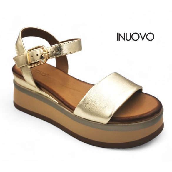 Inuovo női szandál - A98019 Gold