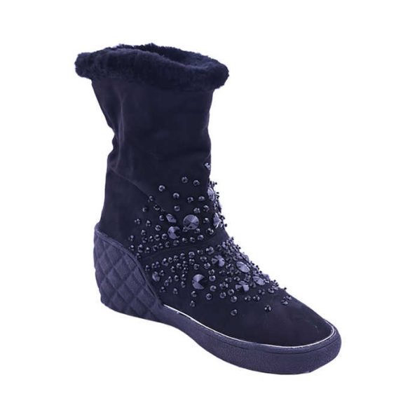 Graf n Berg női bokacsizma - B1083-G1048 Black