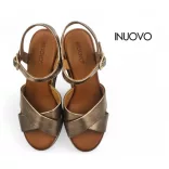 Inuovo női szandál - B37003 Metal-ash