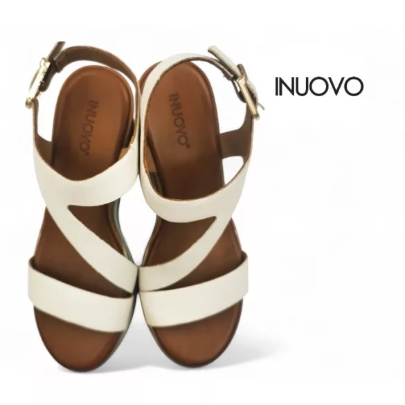 Inuovo női szandál - B37005 Crema