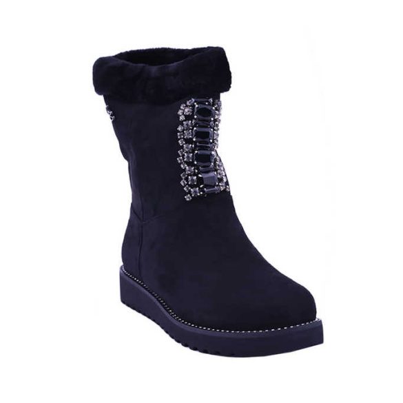 Graf n Berg női bokacsizma - B52-R696 Black