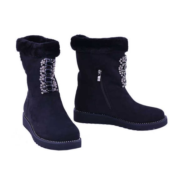 Graf n Berg női bokacsizma - B52-R696 Black