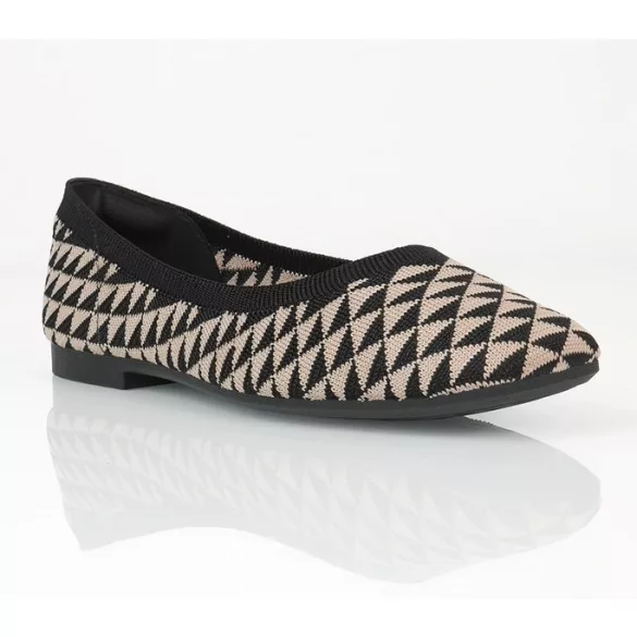 Batz női cipő - Balerina Black