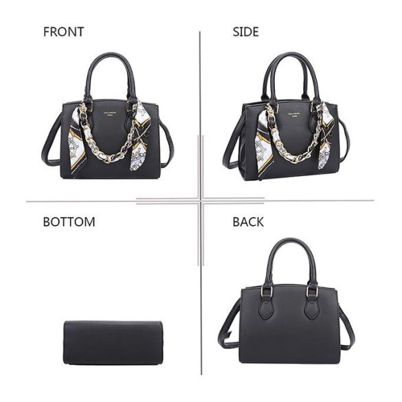 Paris bags női táska - C-0122-Fekete