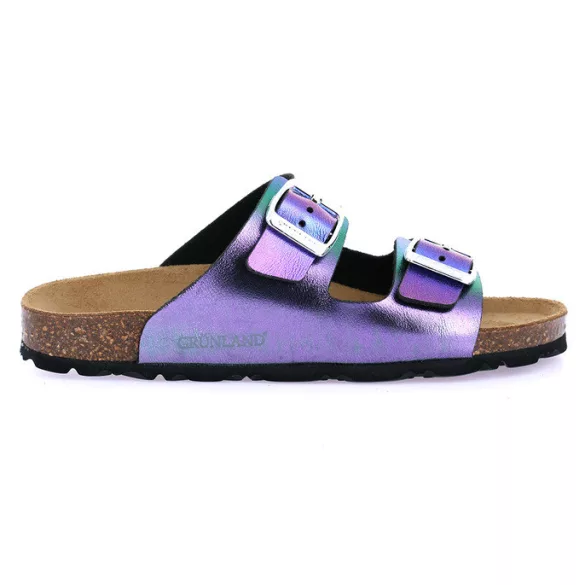 Grunland női papucs - CB2425-NERO-METAL