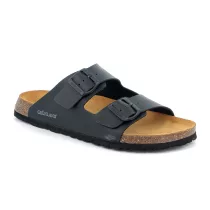 Grunland férfi papucs - CB3013-NERO-NERO