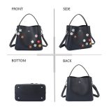 Paris bags női táska - DQ-8578-Fekete