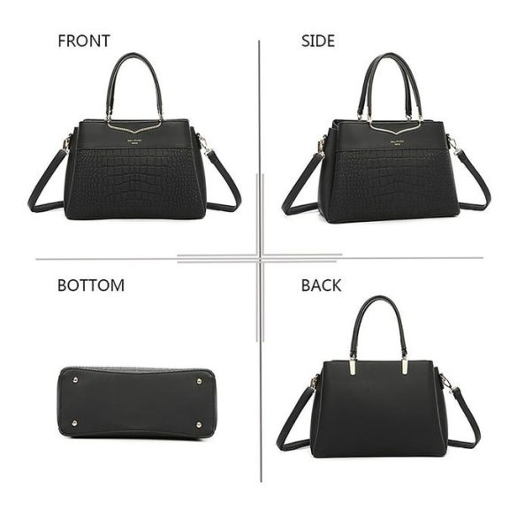 Paris bags női táska - DQ-8661-Fekete