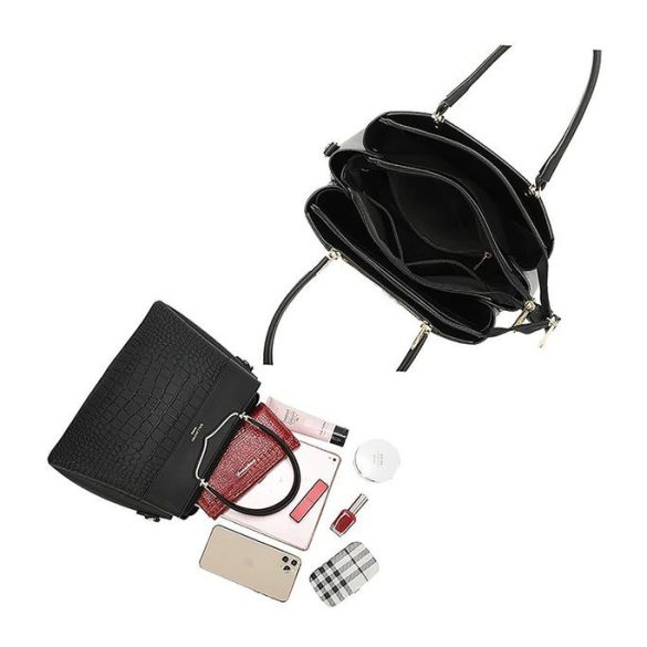 Paris bags női táska - DQ-8661-Fekete