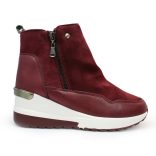 Fashion Shoes női bokacsizma - FS-A2010 Wine