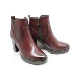 Fashion Shoes női bokacsizma - FS-YCC21 Burgundy